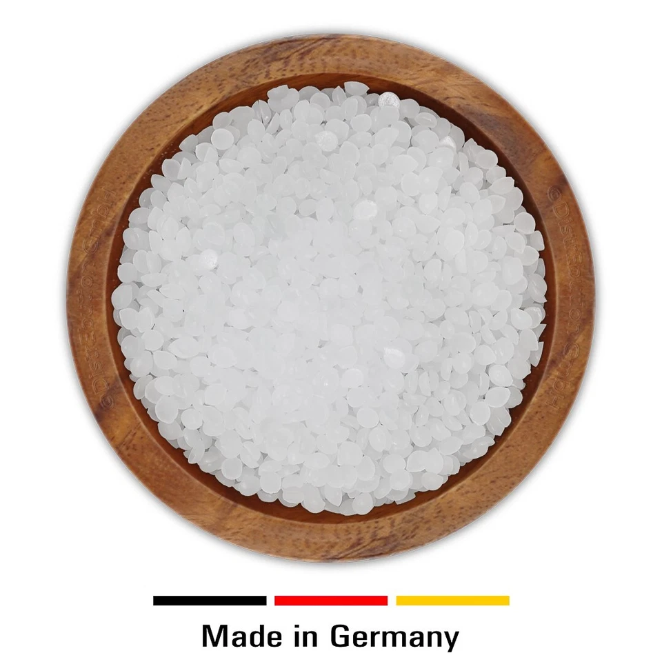 DISTREBUTION Wachs Paraffin Kerzenwachs 1-25 kg Weiße Pastillen aus Deutschland 60-62 °C
