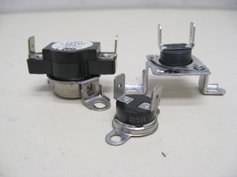 3204267 137032600 134711401 Frigidaire Electrolux Secadora Termostato Set OEM Foto 3 de 4