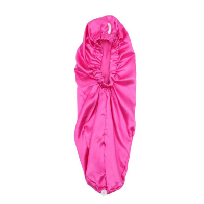 Curly Hair Bonnet for Sleeping Long Cap Silk Dreadlocks Woman