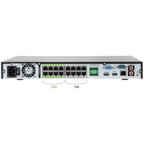 Grabadora de video en red DH 16CH 32CH PoE 4K 2SATA Pro NVR NVR5216/5232-16P-EI - Imagen 3 de 26