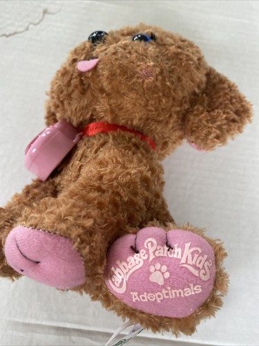 Cabbage Patch Plush Labradoodle 2016 Rescue Adoptimals Puppy Dog Works! 8" - Picture 7 of 8