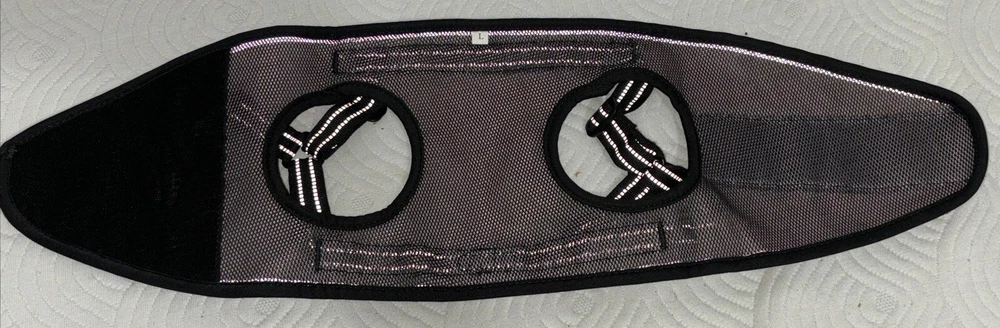 Dog harness - mesh lightweight -size large adjustable