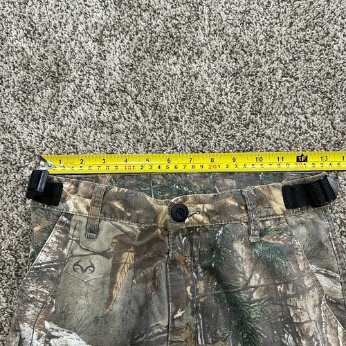 Realtree Scent Blocker Youth M Camo Hunting Pants Adjustable Waist Camouflage S3 - Picture 3 of 10