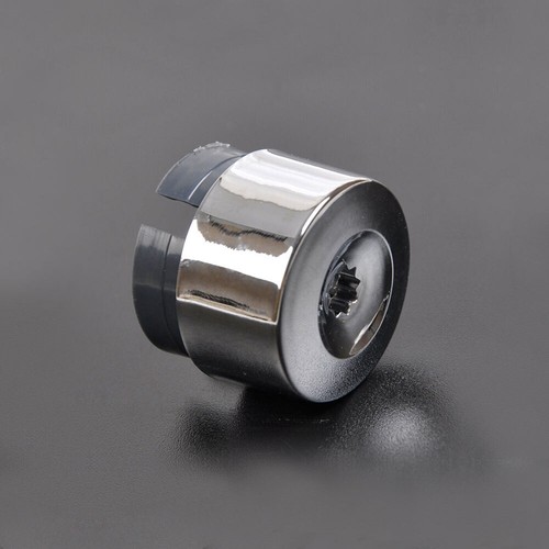 Chrome Wheel Lug BoltNut Cap Cover For Touareg Volkswagen 7L6601173A 2004-2015 - Picture 8 of 9