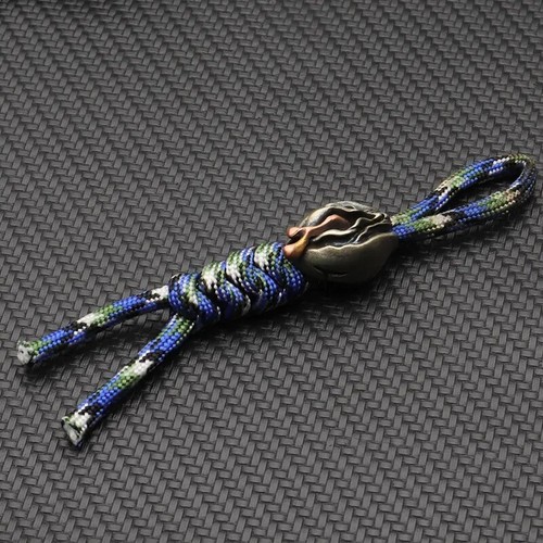 EDC für Spyderco SAK Bikini Brötchen Messer Paracord Schlüsselband Perlen Charms Handwerk Werkzeug - Bild 24 von 24