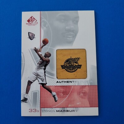 Stephon Marbury 2001 Upper Deck GAME FLOOR Edition #SM NETS All-Star 