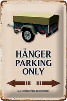 Blechschild Spruch 20X30 Cm HäNger Parking Only All Others Deko Schild Tin Sign