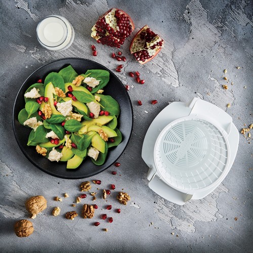 Borner Cheesemaker & Multimaker with keep-fresh lid, sieve salat bowl serving bo - Bild 3 von 7