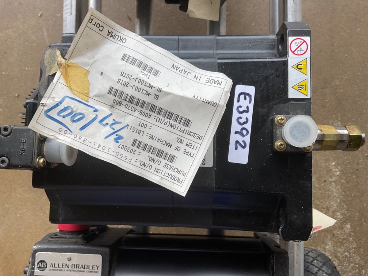 NEW OKUMA SERVO MOTOR BL-MC100J-20TBA BL-MC100J-20TB | eBay
