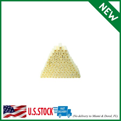 3.8'' Long Large Aquarium Filter Media, 100pcs Ceramic Bio Media Blocks for Sump