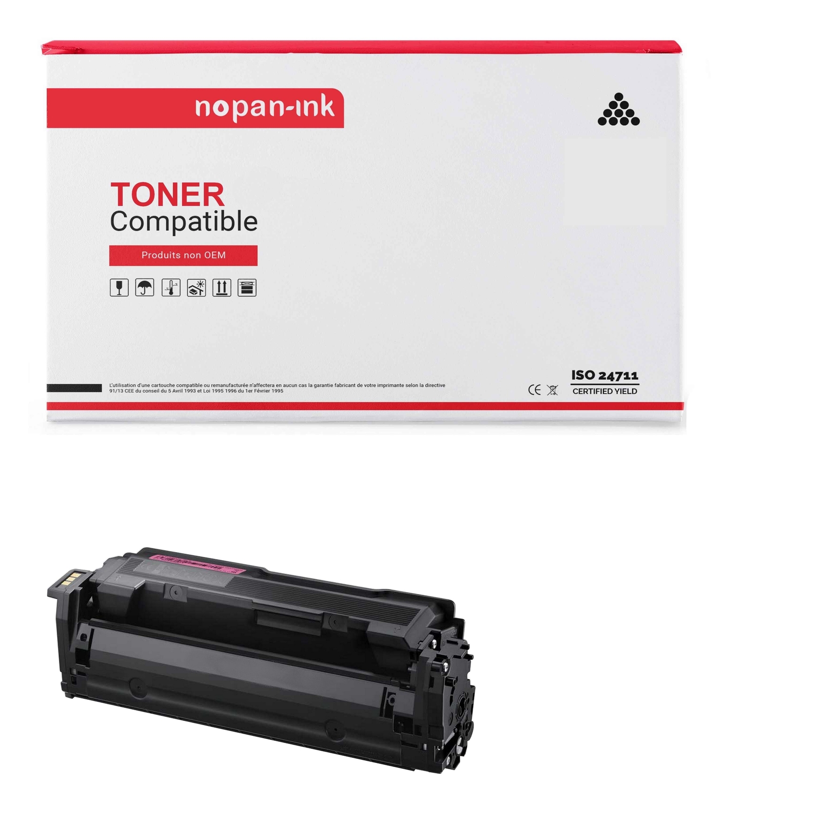 Toner CLT-M603L compatible pour Samsung ProXpress C4010ND de couleur Magenta