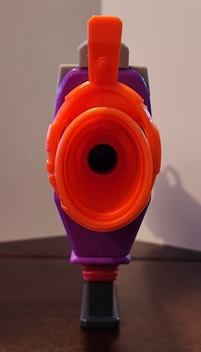 TESTED NERF FORTNITE SMG-E Purple DART MOTORIZED MACHINE Gun With OEM Cartridge - Picture 3 of 6