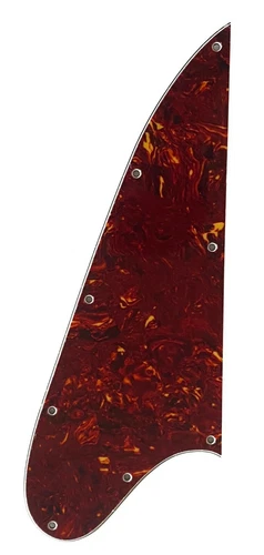 New 4 Ply Red Tortoise For Gibson Firebird Blank Guitar Pickguard Scratch Plate
