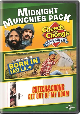 Cheech and Chong - Next Movie + Born in East LA + Get out of My Room - New DVD
