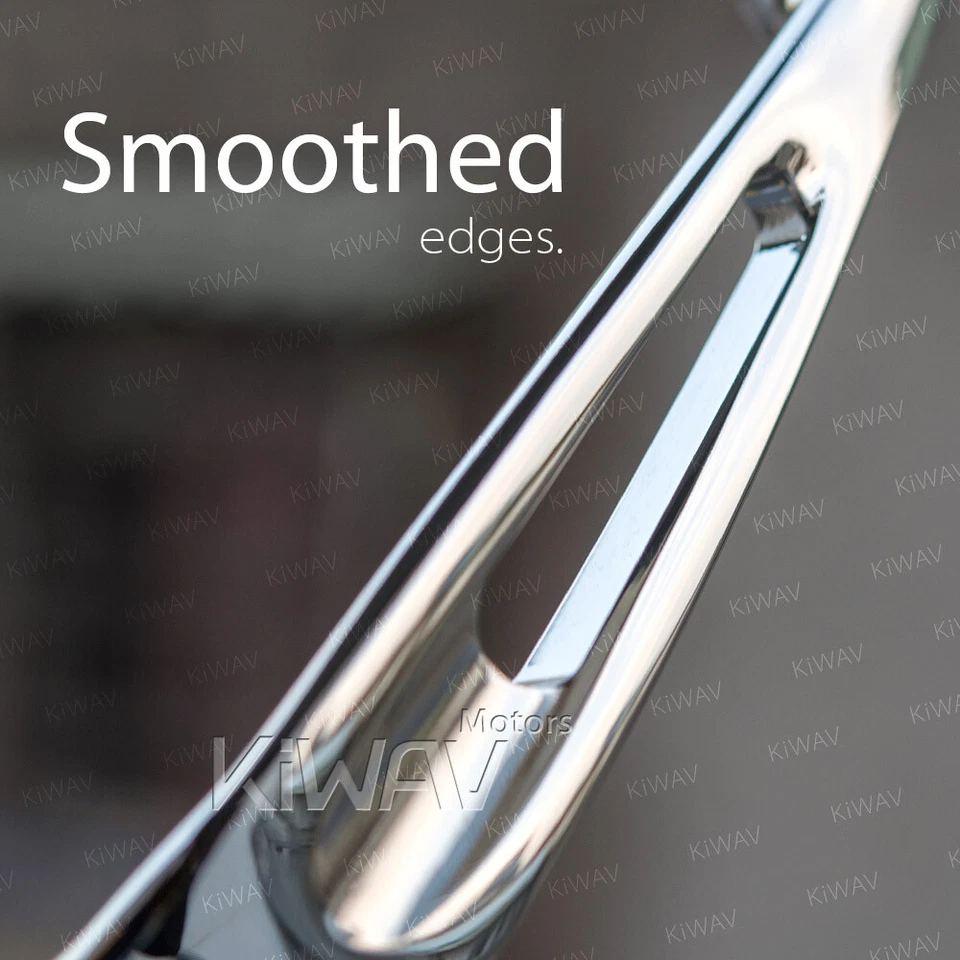 Комплект хромированных рычагов ручного управления KiWAV 1-слот подходит для Harley Street Glide FLHX 08-13 годов выпуска - Изображение 3 из 4