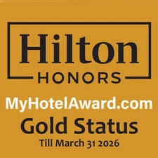 Hilton Honors Gold Status Till March 2027