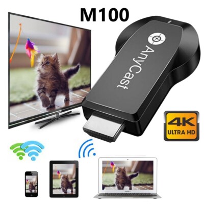 AnyCast M100 4K Wireless WiFi Display Dongle Empfänger Airplay Miracast DLNA HD