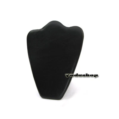 MARKENLOS Kettenhalter Schmuckbüste Kettenaufsteller Kunstleder schwarz