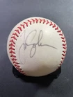 Tim Salmon Autographed official American league baseball