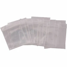 200 Pack of 1 Inch x 1 Inch Clear Reclosable Poly Bags - 2 MIL Ziplock style bag