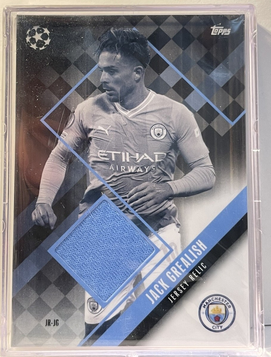 Jack Grealish Triple Relic Card Topps