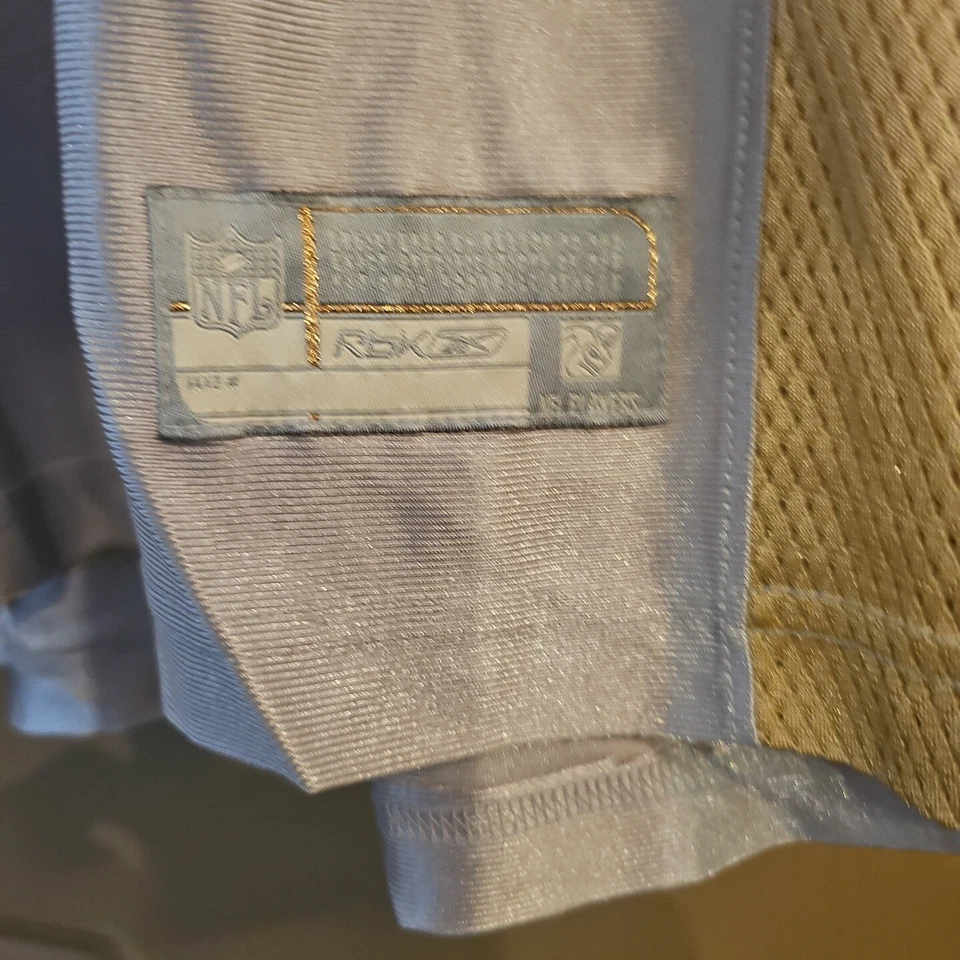 Reebok женщин NFL Cleveland Browns Anderson 3 серебро и золото Джерси размер XL новый - Изображение 4 из 4