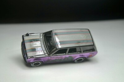 Hot Wheels Datsun 510 Wagon Metallic Effect Color Custom #1