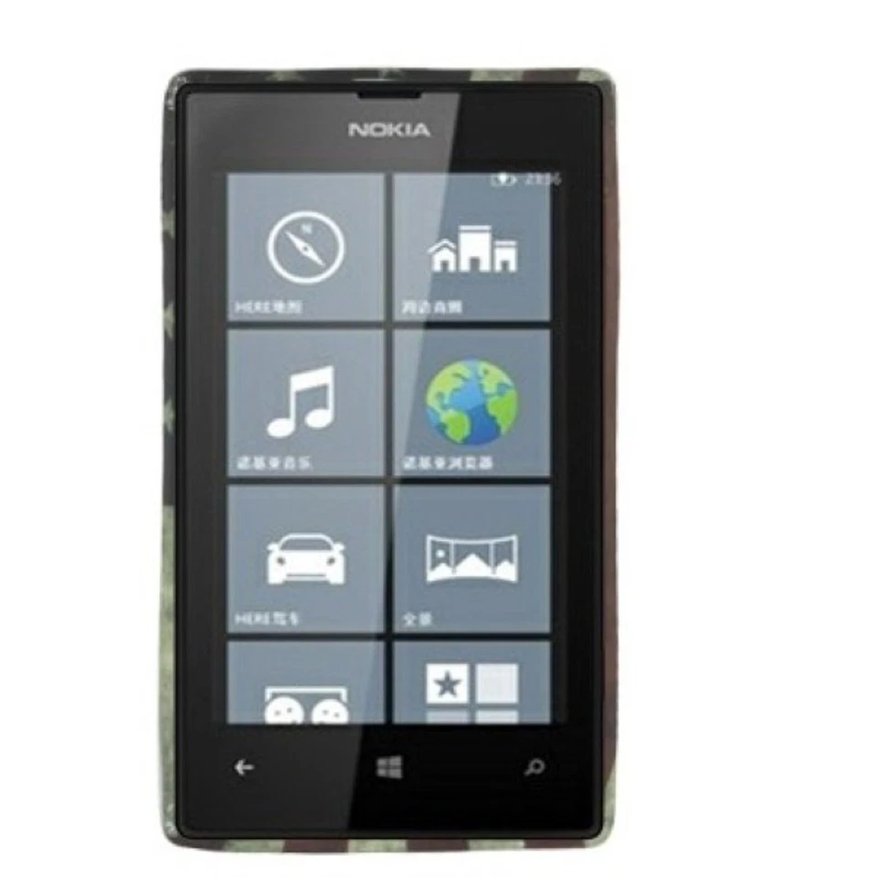 Custodia Cellulare Motivo Backcover Paraurti TPU Protettiva per Nokia Lumia 520 - Immagine 3 di 3