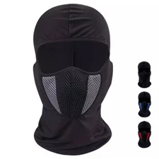Windproof Breathable Running Mask Motorcycle Balaclava Face Mask Cotton
