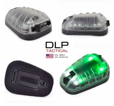 DLP Tactical 6 Gen 2 IR + Visible LED Strobe Emergency Helmet Mounted IFF Marker