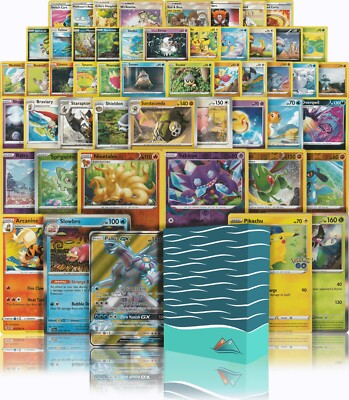 Ultra Rare Starte Pack | 50+ Authentic Pokemon Cards | 1x Ultra Rare Guaranteed