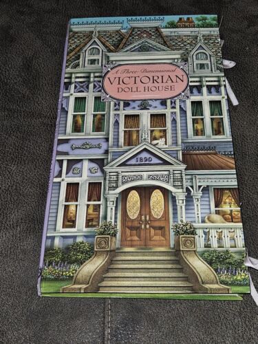 A Three-Dimensional Victorian Doll House Pop Out Book Toy Doll-House 1998  - Picture 1 of 10