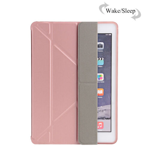 PU Leather Smart Case Stand Cover For iPad Air 4 10.9 9th 8th 7th 10.2 10.5 9.7 - Picture 44 of 50
