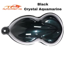 Black Crystal Aquamarine Gallon Single Stage Acrylic Enamel Car Auto Paint Kit
