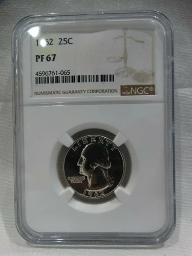 1962 25 Cent NGC PF 67 Quarter