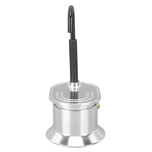 Moka Compatta Monoporzione 50ML Alluminio Piano Cottura Caffettiera Italiana per - Foto 5 di 12