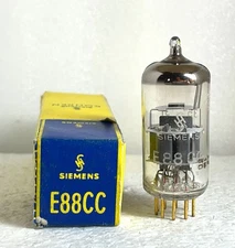 1  NOS tube   E88CC 6922  Siemens Halske