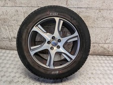 VOLVO XC60 2014 18" INCH ALLOY WHEEL WITH DAMAGED TYRE 31280139 7.5J