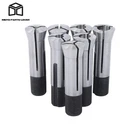 7 Piece 3C Round Collet Set 1/8-1/2" TIR 0.0005" Precision Ground
