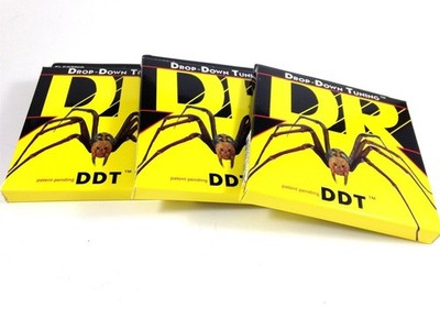 DR Guitar Strings Electric 3 Sets DDT Drop Down Tuning 10-46