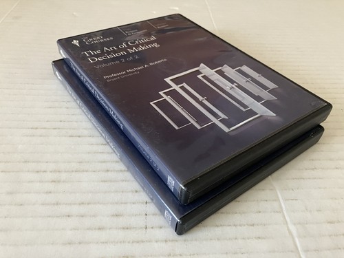 The Art of Critical Decision Making Vol. 1 and 2 The Great Courses CD Only - Picture 7 of 8