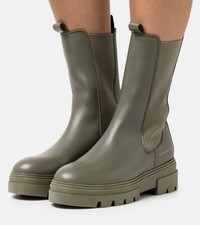 Tommy Hilfiger Bottine Chelsea Boots Femme Kaki Taille 37 Neuf