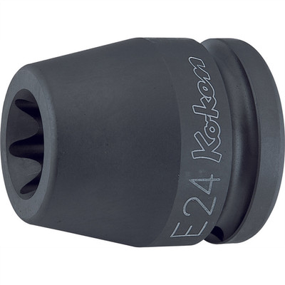  16425-E24 Ko-ken USA 16425-E24 3/4 Sq. Dr. Impact TORX E24 Socket - Length 50mm