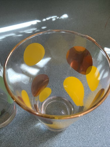MCM Russel Wright Zombie 3 Pc Highball Glasses Cocktail - Picture 3 of 7