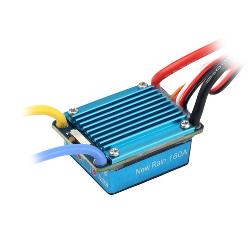VXB 3S 160A Waterproof Brushed ESC With 5V 1A BEC T Plug For 1/12(Or Lager) DP - Picture 8 of 8