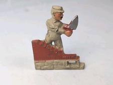 Vintage BARCLAY MANOIL - BRICKLAYER Lead Figure/Toy Soldier M147