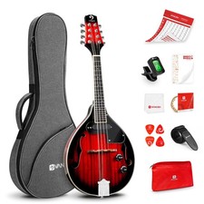 Mandolin Musical Instrument A Style Acoustic Electric, 8 Strings Mahogany for...