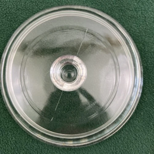 Pyrex P81-C Clear Glass Lid Casserole Dish REPLACEMENT ONLY 5 3/8"