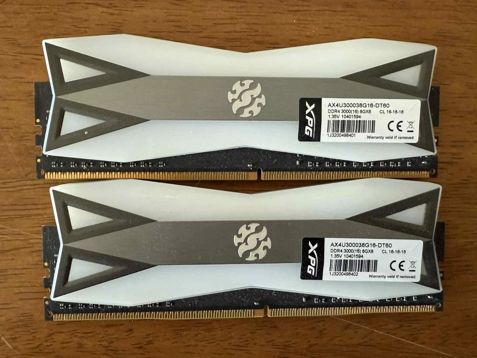 ADATA XPG Spectrix D60G RGB 16GB Kit 2x8GB DDR4 3000MHz - Image 2 of 3