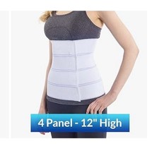 NYOrtho Universal Abdominal Binder 12" H,Lower Waist Support 4 Panel. SIZE XXL
